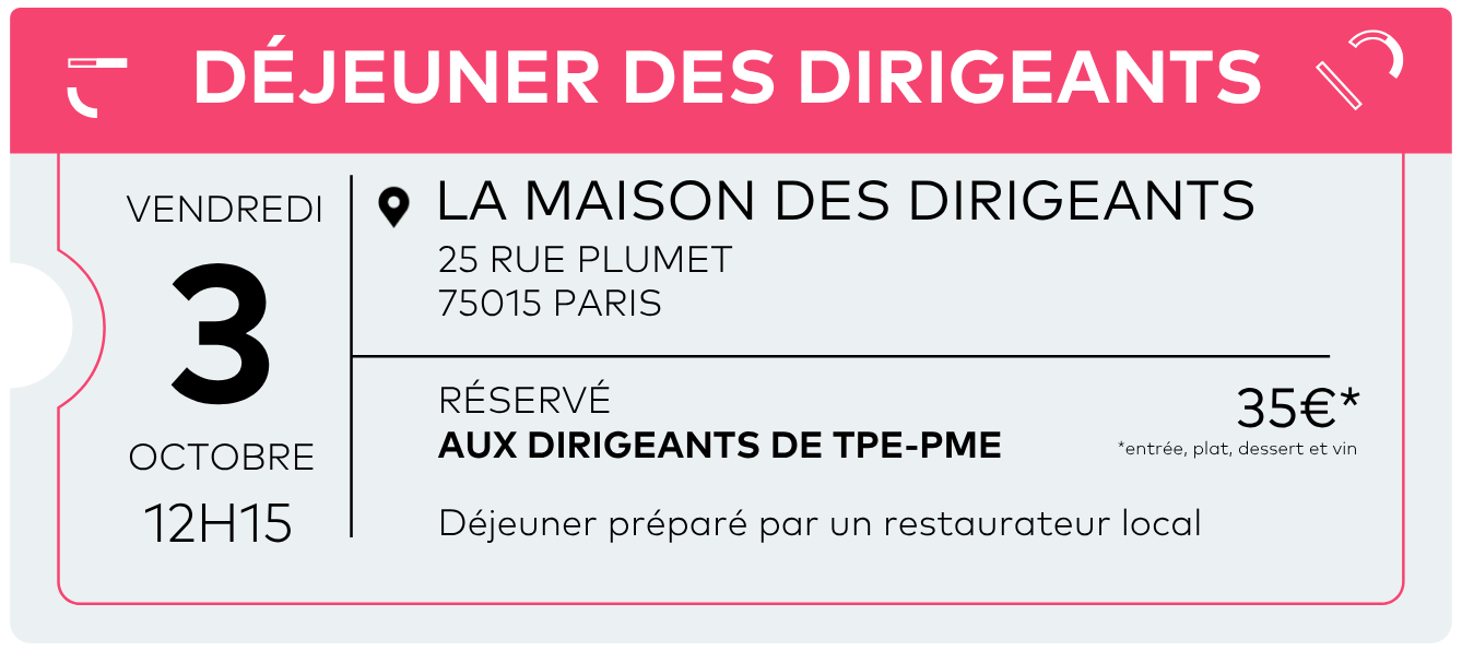 Déjeuner des dirigeants - Template